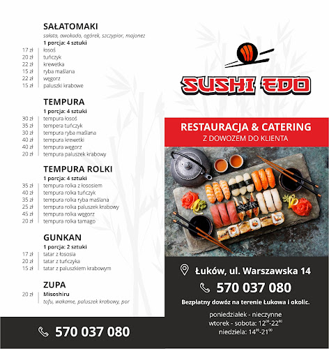 Opinii despre Sushi Edo - Sushi Łuków în Łuków - Gastronomia