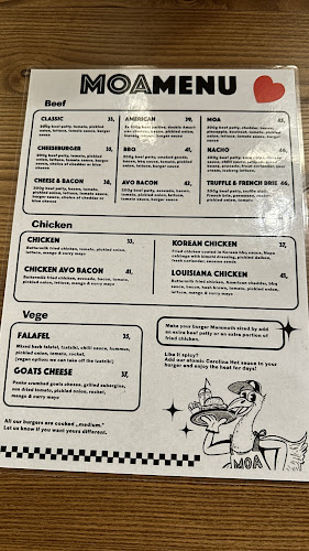 Comments and reviews of Moaburger