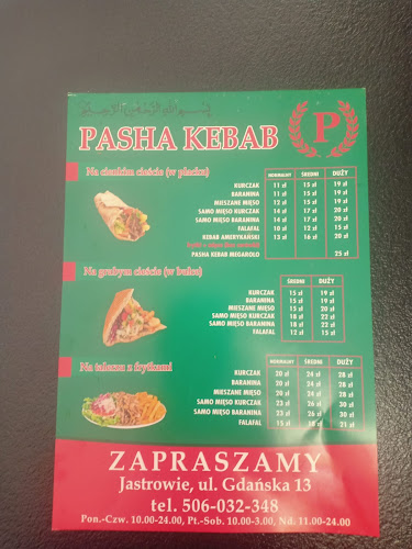 PASHA KEBAB JASTROWIE