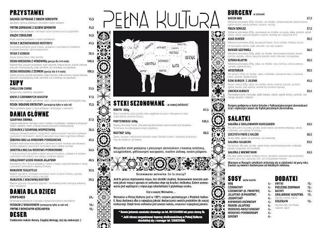 Reviews of Restauracja Pełna Kultura in Starachowice - Gastronomia