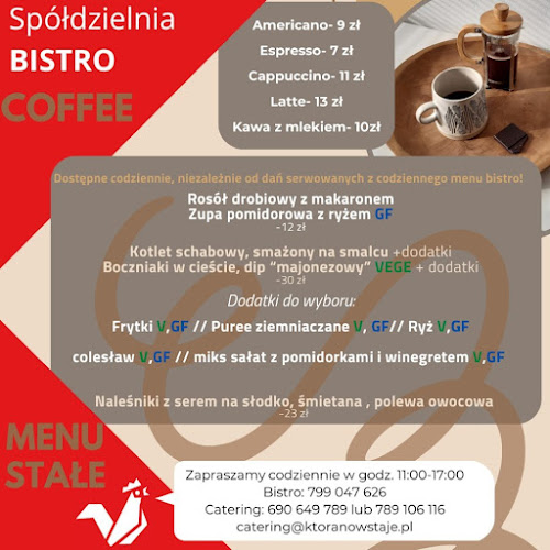 Opinii despre Spółdzielnia Socjalna "Kto Rano Wstaje" Spółdzielnia BISTRO în Warszawa - Gastronomia