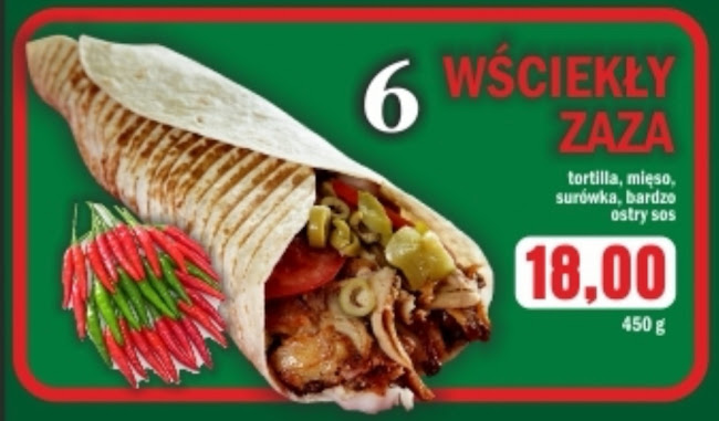 ZAZA KEBAB OZIMEK - Gastronomia