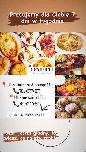 Gruzińska Piekarnia GEMRIELI - Gastronomia
