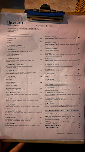 Boscaiola Pizzeria - Gastronomia