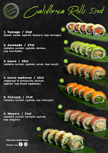 Zielonka Sushi - Gastronomia