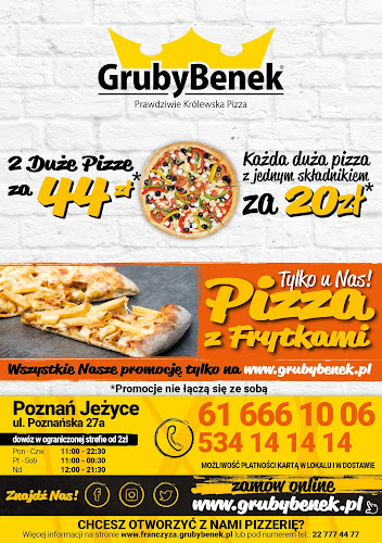 Gruby Benek - Gastronomia