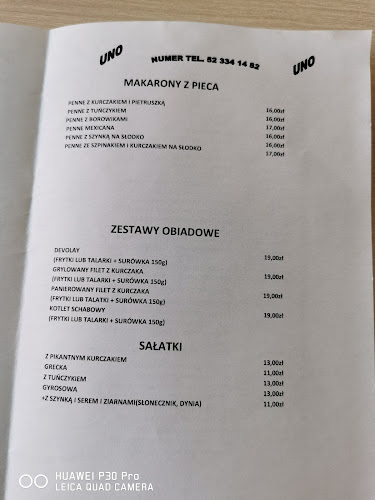 Pizzeria Uno - Gastronomia