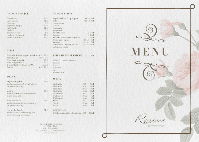 Opinii despre Pensjonat i Restauracja Rozanna în Wąwolnica - Gastronomia