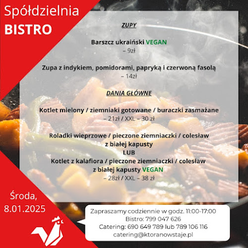 Spółdzielnia Socjalna "Kto Rano Wstaje" Spółdzielnia BISTRO