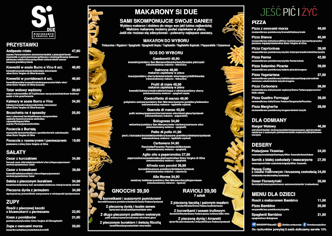 Reviews of Restauracja Si Due in Warszawa - Gastronomia