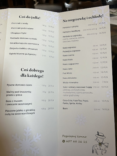 Bacówka "Biały Jeleń" - Gastronomia