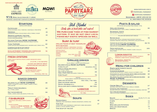 Opinii despre Paprykarz Fish Market în Sędziszów - Gastronomia