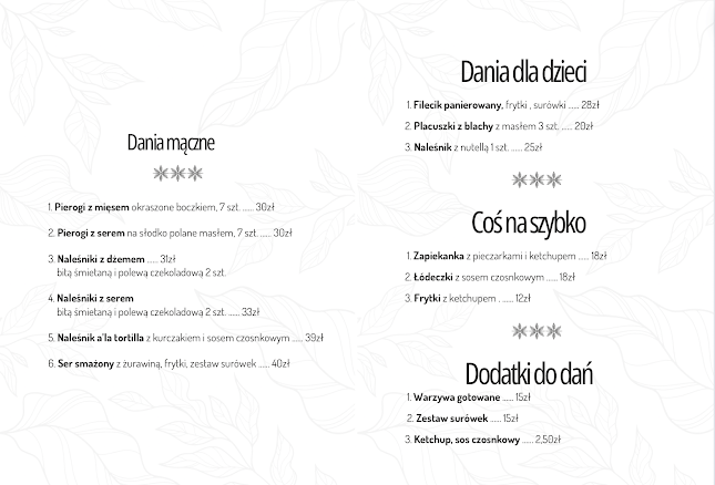 Opinii despre Zajazd Zieleńska Polana în Wisła - Gastronomia