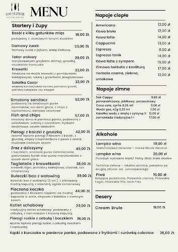 Restauracja 100 Jezior/ Sieraków