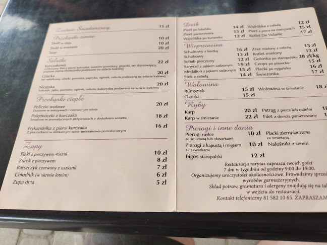 Restauracja "Rarytas" - Piaski