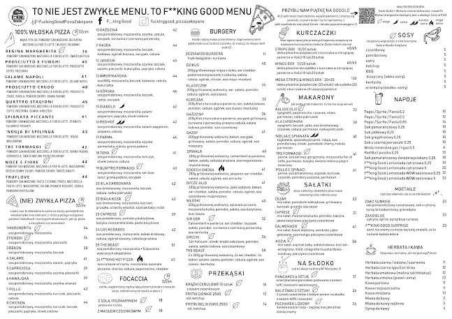 F**king Good Restauracja Zakopane