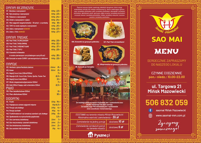 Bar Sao Mai - Smaki Orientalne