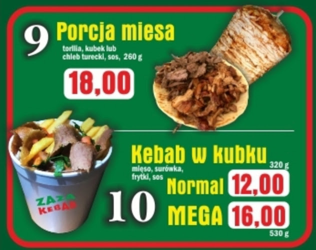 Opinii despre ZAZA KEBAB OZIMEK în Ozimek - Gastronomia