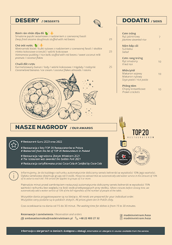 Ambasada Smaku Made in Vietnam - Gastronomia