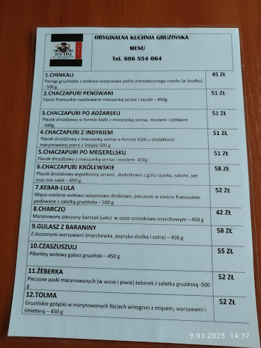 Comentarii opinii despre Restauracja Gruzińska Sviri