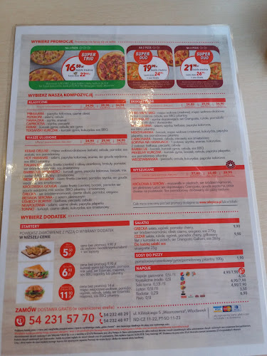 Opinii despre Telepizza - pizza Włocławek în Włocławek - Gastronomia