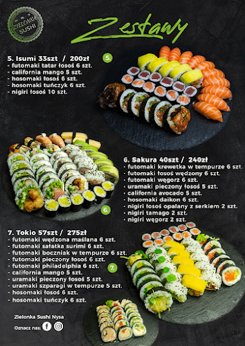 Opinii despre Zielonka Sushi în Nysa - Gastronomia