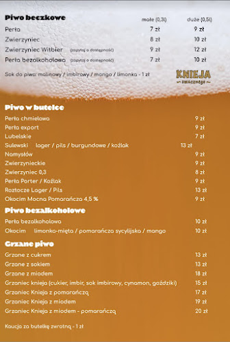 Comentarii opinii despre Bar Knieja Na Roztoczu