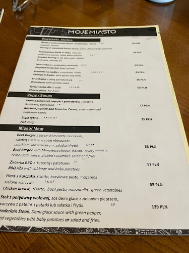Restauracja Moje Miasto - Gastronomia