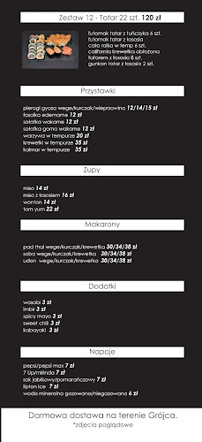 Comentarii opinii despre SushiMoto - sushi Grójec