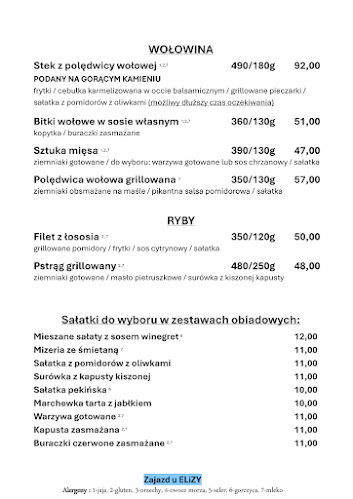Comentarii opinii despre Zajazd u ELiZY | Restauracja i Noclegi