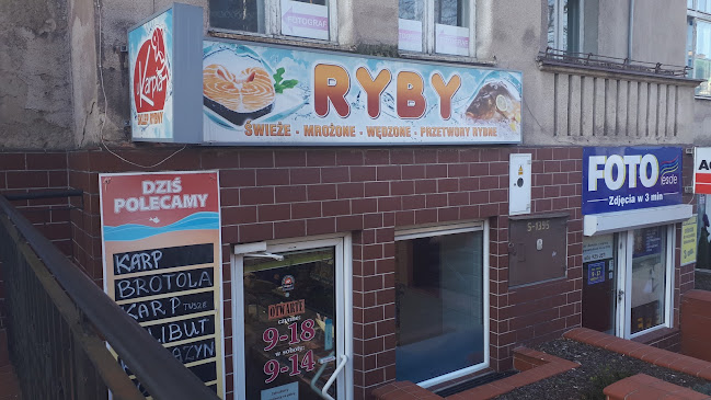 U Karpia. Sklep rybny - Gastronomia