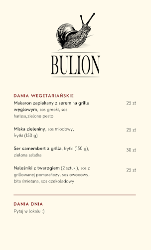 Bulion - kuchnia rustykalna