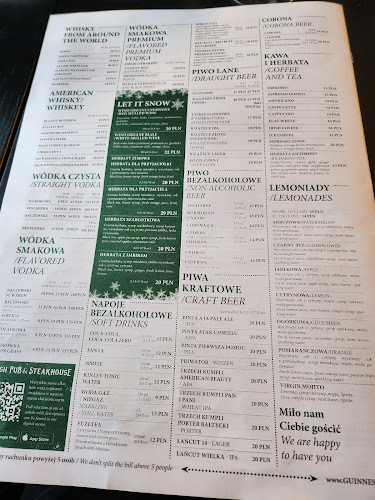 Opinii despre Irish Pub & Steakhouse în Rzeszów - Gastronomia