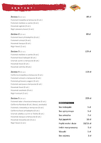 Comentarii opinii despre 7 Samurai Sushi - Tychy Sushi