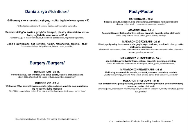 Restauracja i Hotel u Pietrzaków - Gastronomia