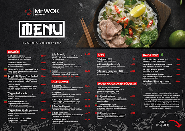 Opinii despre Bistro Bar Mr WOK în Tarnobrzeg - Gastronomia