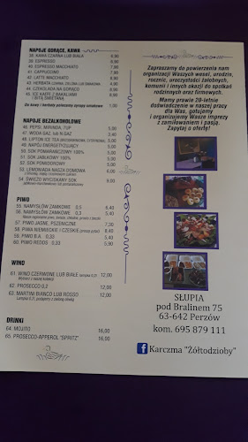 Karczma Żółtodzioby - Słupia pod Bralinem