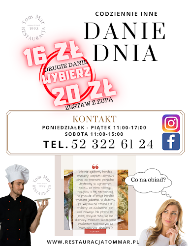 Opinii despre Restauracja Tom - Mar kuchnia polska în Bydgoszcz - Gastronomia