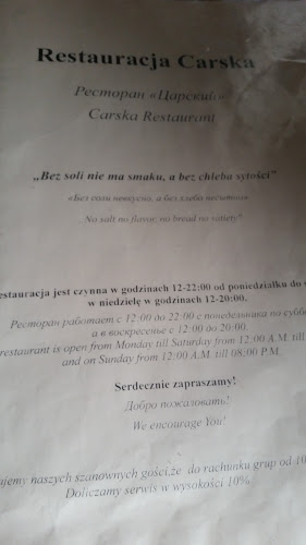 Kresowa - Gastronomia