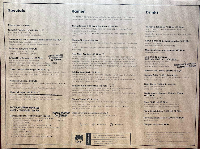 Opinii despre Akita Ramen în Kraków - Gastronomia