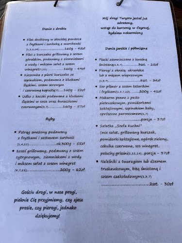 Comentarii opinii despre Karczma Ciosana