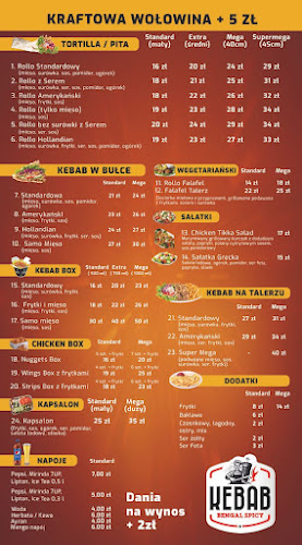 BENGAL SPICY KEBAB BOLESŁAWIEC