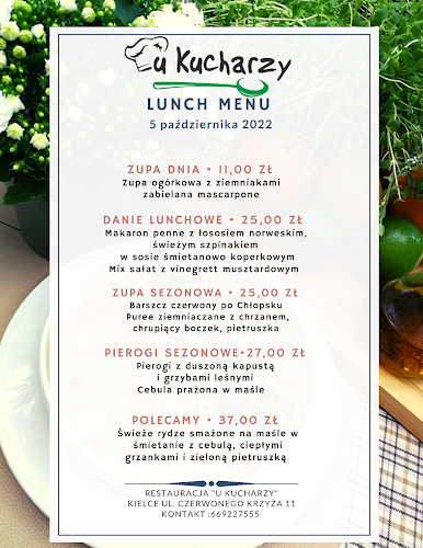 Opinii despre Restauracja U Kucharzy Kielce în Kielce - Gastronomia