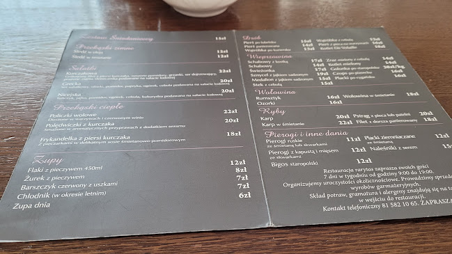 Restauracja "Rarytas" - Gastronomia