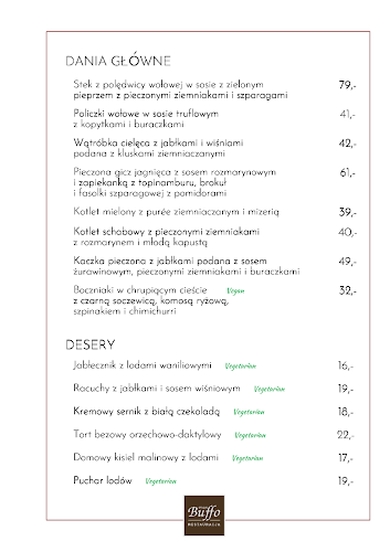 Restauracja Studio Buffo - Warszawa