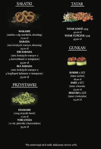 Kassai SUSHI - Gastronomia