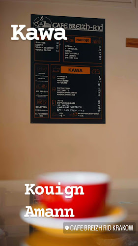 Opinii despre Kawiarnia i cukiernia - Cafe BREIZH-RID în Kraków - Gastronomia