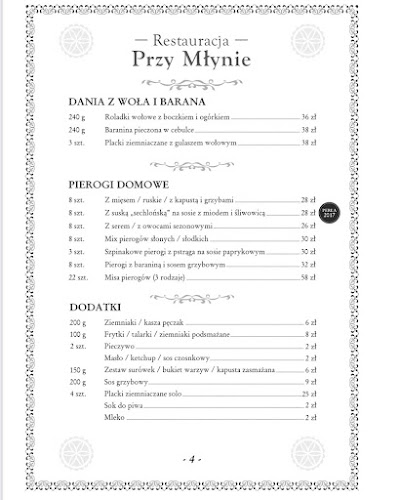 Restauracja Przy Młynie - Gastronomia