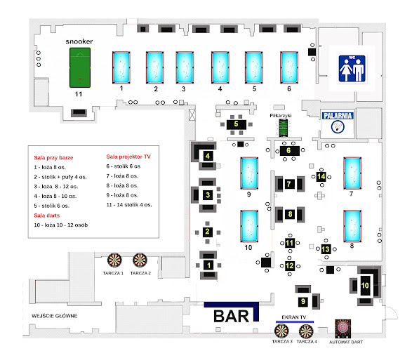 Porter Bilard Club - Częstochowa