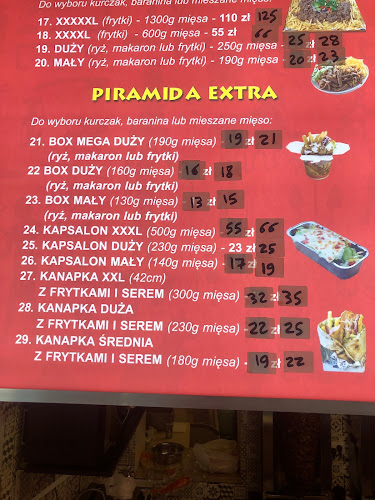 Comentarii opinii despre Piramida Kebab Warszawska